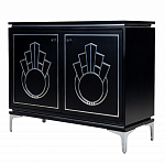 Черный комод в стиле арт-деко Luciano варинант исполнения - 2 | Loft Concept в Уфе