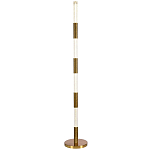 Торшер латунь Dew Drops Tube Brass One Floor Lamp варинант исполнения - 1 | Loft Concept в Уфе