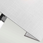 Бра с прямоугольным тканевым абажуром белого цвета Feiss варинант исполнения - 4 | Loft Concept в Уфе