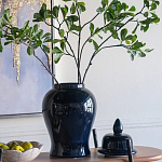 Ваза с крышкой однотонная Высота 48 см Chinoiserie Ceramics варинант исполнения - 2 | Loft Concept в Уфе