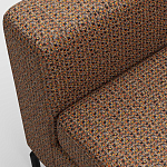 Мебельная ткань Шенилл терракотовый цвет 142 см T4-58 варинант исполнения - 8 | Loft Concept в Уфе