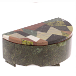 Шкатулка с зеркалом из натуральных камней Stone Casket варинант исполнения - 2 | Loft Concept в Уфе