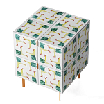 Тумба  с рисунком Short Pina Colada Orange варинант исполнения - 2 | Loft Concept в Уфе