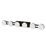 Бра с 6-ю круглыми плафонами на черном основании Maxine Light варинант исполнения - 1 | Loft Concept в Уфе