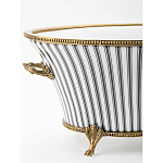 Кашпо Black white stripe варинант исполнения - 4 | Loft Concept в Уфе