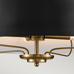 Подвесной светильник с конусовидным металлическим абажуром черного цвета Kichler варинант исполнения - 15 | Loft Concept в Уфе