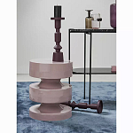 Подсвечник фигурный сливовый Bright Accent 35 см варинант исполнения - 3 | Loft Concept в Уфе