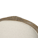 Кресло Ava Classical Armchair beige flax варинант исполнения - 5 | Loft Concept в Уфе