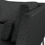 Мебельная ткань Шенилл черный цвет 138 см T4-35 варинант исполнения - 6 | Loft Concept в Уфе