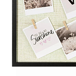 Рамка для фото с подсветкой c деревянными прищепками в комплекте Photo Backlight варинант исполнения - 3 | Loft Concept в Уфе