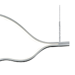 Подвесной светильник волнообразный изогнутый на двух тросах 123 см Spiral Lighting варинант исполнения - 3 | Loft Concept в Уфе