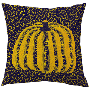 Декоративная подушка Yayoi Kusama Pumpkin Yellow
