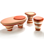 Приставной столик Vorlon Desert Side Table high варинант исполнения - 3 | Loft Concept в Уфе