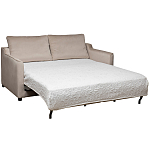 Диван двухместный раскладной светло-серый с кантом Pride варинант исполнения - 3 | Loft Concept в Уфе