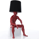 Лампа MALE MANNEQUIN LAMP с абажуром варинант исполнения - 1 | Loft Concept в Уфе