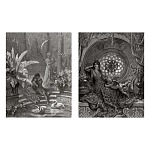 Книга Fantastic Gustave Dore варинант исполнения - 5 | Loft Concept в Уфе