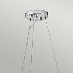 Люстра подвесная круглая с множеством вертикальных прямоугольных кристаллов Kichler варинант исполнения - 3 | Loft Concept в Уфе