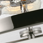 Потолочный светильник с цилиндрическим плафоном из прозрачного пузырькового стекла Feiss варинант исполнения - 2 | Loft Concept в Уфе