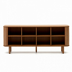 Буфет с 2-мя раздвижными дверцами из ясеневого шпона Toinette варинант исполнения - 2 | Loft Concept в Уфе