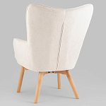 Белое кресло на ножках из массива CORDELIA варинант исполнения - 5 | Loft Concept в Уфе