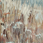 Современный Гобелен из шерсти в бежевых тонах Spring варинант исполнения - 1 | Loft Concept в Уфе