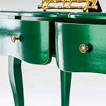 Консоль с выдвижными ящиками Colorfy Green варинант исполнения - 4 | Loft Concept в Уфе