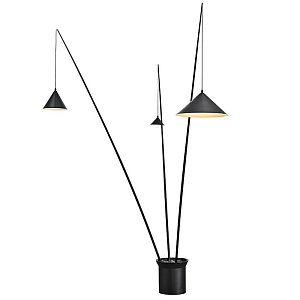 Торшер North 3 плафона