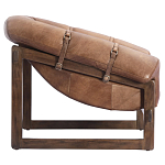 Двухместный диван Duncan винтажная коричневая кожа варинант исполнения - 2 | Loft Concept в Уфе