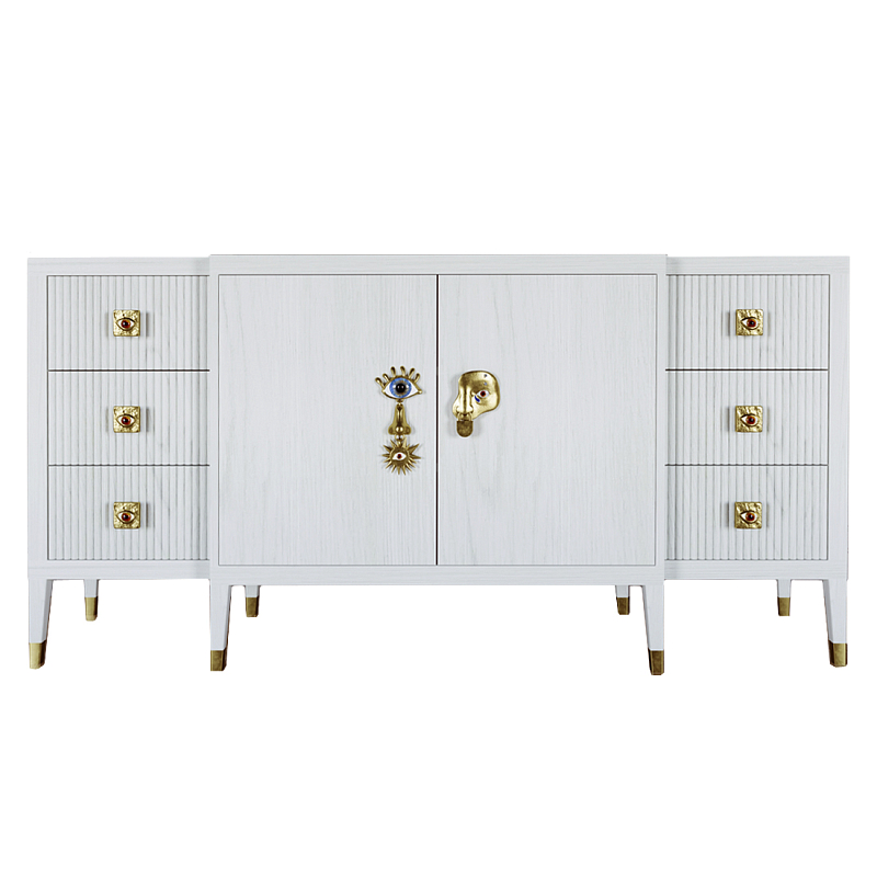 Большой Комод-буфет Elsa Dreams White с ящиками ivory ( слоновая кость ) Большой Комод-буфет Elsa Dreams White с ящиками ivory ( слоновая кость ) в Уфе | Loft Concept