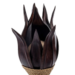 Настольная лампа черная INDONESIAN LAMPS 1 варинант исполнения - 2 | Loft Concept в Уфе