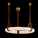 Люстра в форме обруча из натурального камня Minerals of Light варинант исполнения - 4 | Loft Concept в Уфе