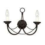 Бра черного цвета с лампой в форме свечи Elstead Lighting варинант исполнения - 4 | Loft Concept в Уфе