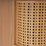 Комод с 3-мя ящиками из плетеного ротанга Ruiz Light Chest of Drawers варинант исполнения - 5 | Loft Concept в Уфе