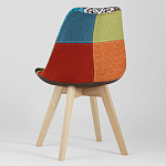 Стул с обивкой в стиле пэчворк Arvika варинант исполнения - 5 | Loft Concept в Уфе