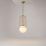 Подвесной светильник Cage Ball Pendant варинант исполнения - 2 | Loft Concept в Уфе