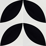 Дизайнерская плитка с узором Лепесток варинант исполнения - 3 | Loft Concept в Уфе