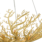 Люстра в форме золотой чаши из кораллов Coral Decor варинант исполнения - 1 | Loft Concept в Уфе