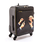 Чемодан дорожный SELETTI Travel Kit Trolley Lipstick Black варинант исполнения - 2 | Loft Concept в Уфе