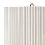 Настольная лампа с плиссированным цилиндрическим абажуром Tightened Waist варинант исполнения - 2 | Loft Concept в Уфе