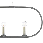 Люстра линейная в овальной раме Traditional Clean Lines варинант исполнения - 1 | Loft Concept в Уфе