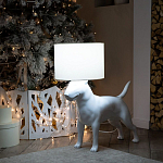Лампа COLLECTION OF DOGS с абажуром Бультерьер варинант исполнения - 10 | Loft Concept в Уфе
