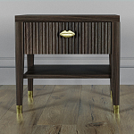 Прикроватная тумбочка с ящиком Elsa Dreams Walnut варинант исполнения - 5 | Loft Concept в Уфе