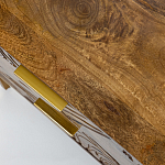 Прикроватная тумба с фактурным фасадом Termite варинант исполнения - 4 | Loft Concept в Уфе