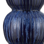 Настольная лампа с синим многослойным шарообразным корпусом Blue Glaze варинант исполнения - 1 | Loft Concept в Уфе