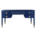 Письменный стол с 4-мя ящиками Elsa Dreams Blue варинант исполнения - 6 | Loft Concept в Уфе