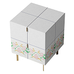 Тумба  Short Lemon Power White варинант исполнения - 2 | Loft Concept в Уфе