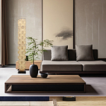 Торшер из натурального камня Stone Constructor варинант исполнения - 8 | Loft Concept в Уфе