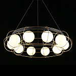 Люстра подвесная круглая с белыми плафонами Martin варинант исполнения - 1 | Loft Concept в Уфе