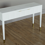 Туалетный стол - Трельяж Elsa Dreams White 120 см варинант исполнения - 4 | Loft Concept в Уфе