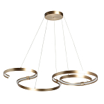 Люстра подвесная светодиодная в виде волнообразной ленты Ribbon Vortex варинант исполнения - 15 | Loft Concept в Уфе